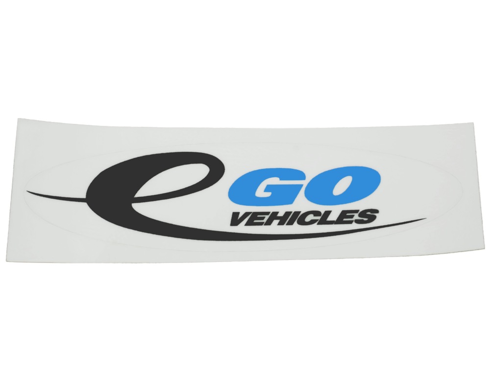 Sticker, Small, "eGO Vehicles"