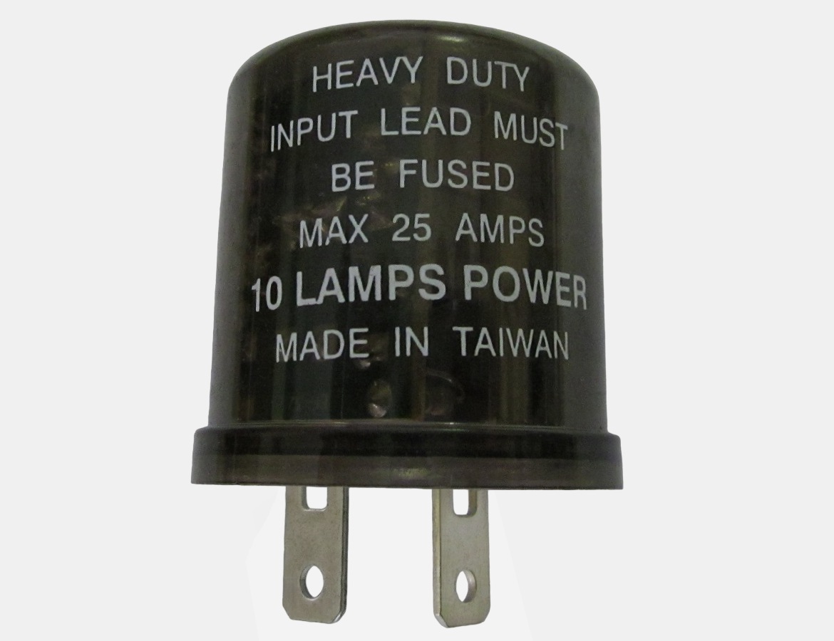 Flasher Relay, for Turn Signals, 12 Volt