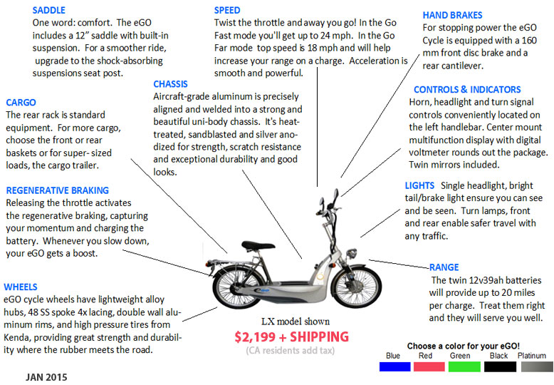 eGO Electric Scooter - Click Image to Close