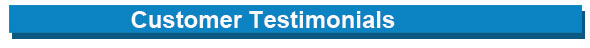Customer Testimonials